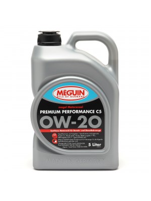 Meguin Megol 33069 Premium Performance C5 0W-20 5 Liter
